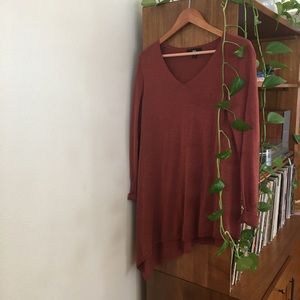 Mossimo •asymmetrical sweater•